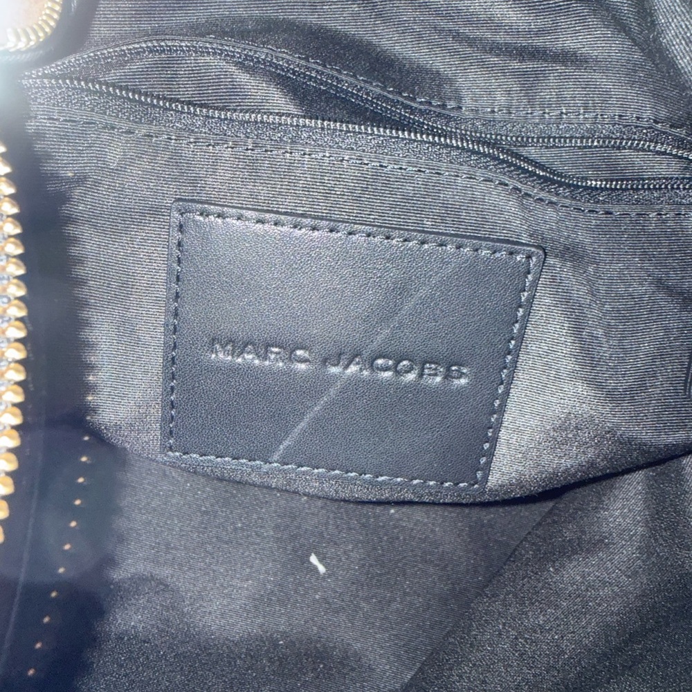 Marc Jacobs Brown Suede Hobo with Black Trim and Gold Hardware - Picture 6 of 7